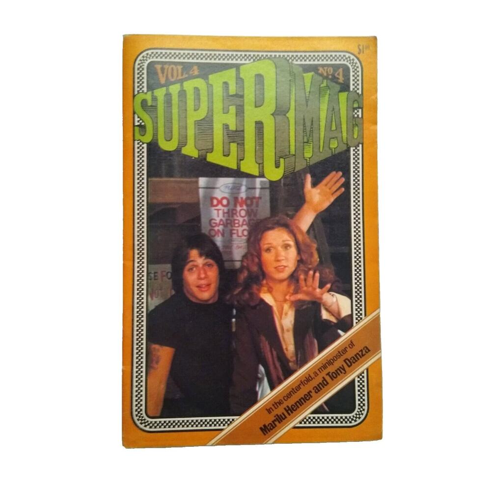 Taxi Tony Danza TV Show SuperMag Magazine Blondie Debbie Harry Band 1979 Retro